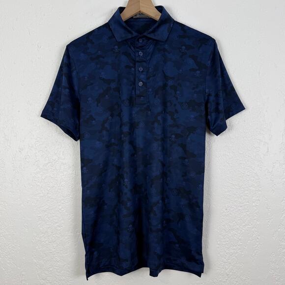 G/FORE | Shirts | Gfore Mens Icon Camo Tech Jersey Golf Polo Shirt ...